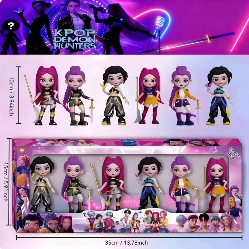 K-Pop Anime Figurines Display View